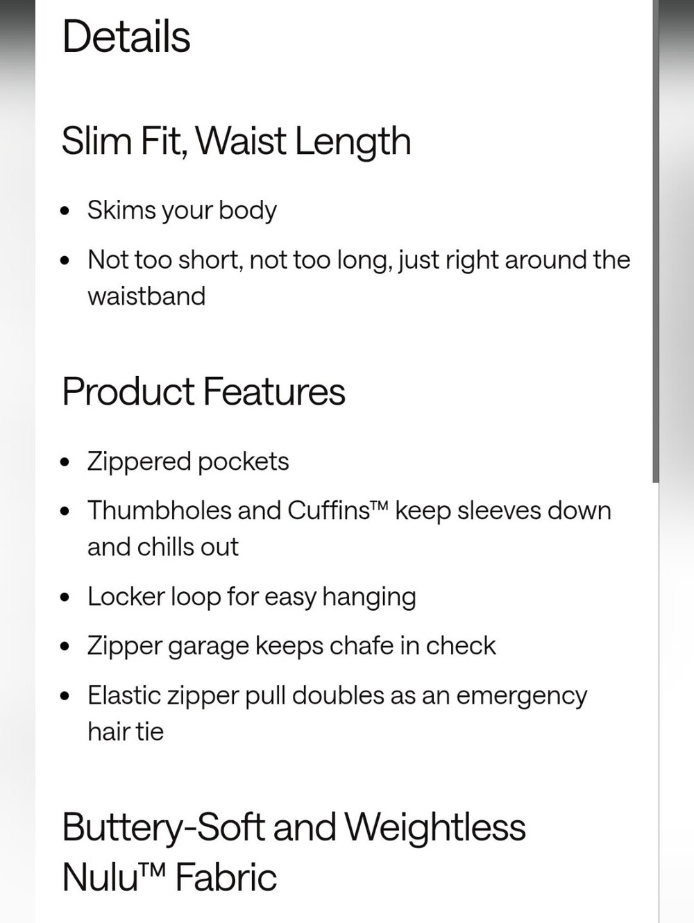 Lululemon Define Cropped Jacket - Picture 9 of 10